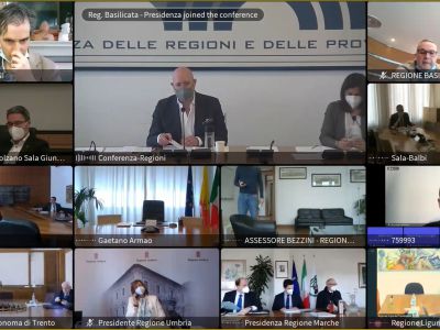 Conferenza Regioni del 25.03.2021